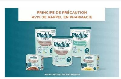 法國奶粉品牌再陷&ldquo;沙門氏菌&rdquo;危機,蘭特里斯、Modilac各召回40萬罐和1.63萬罐奶粉